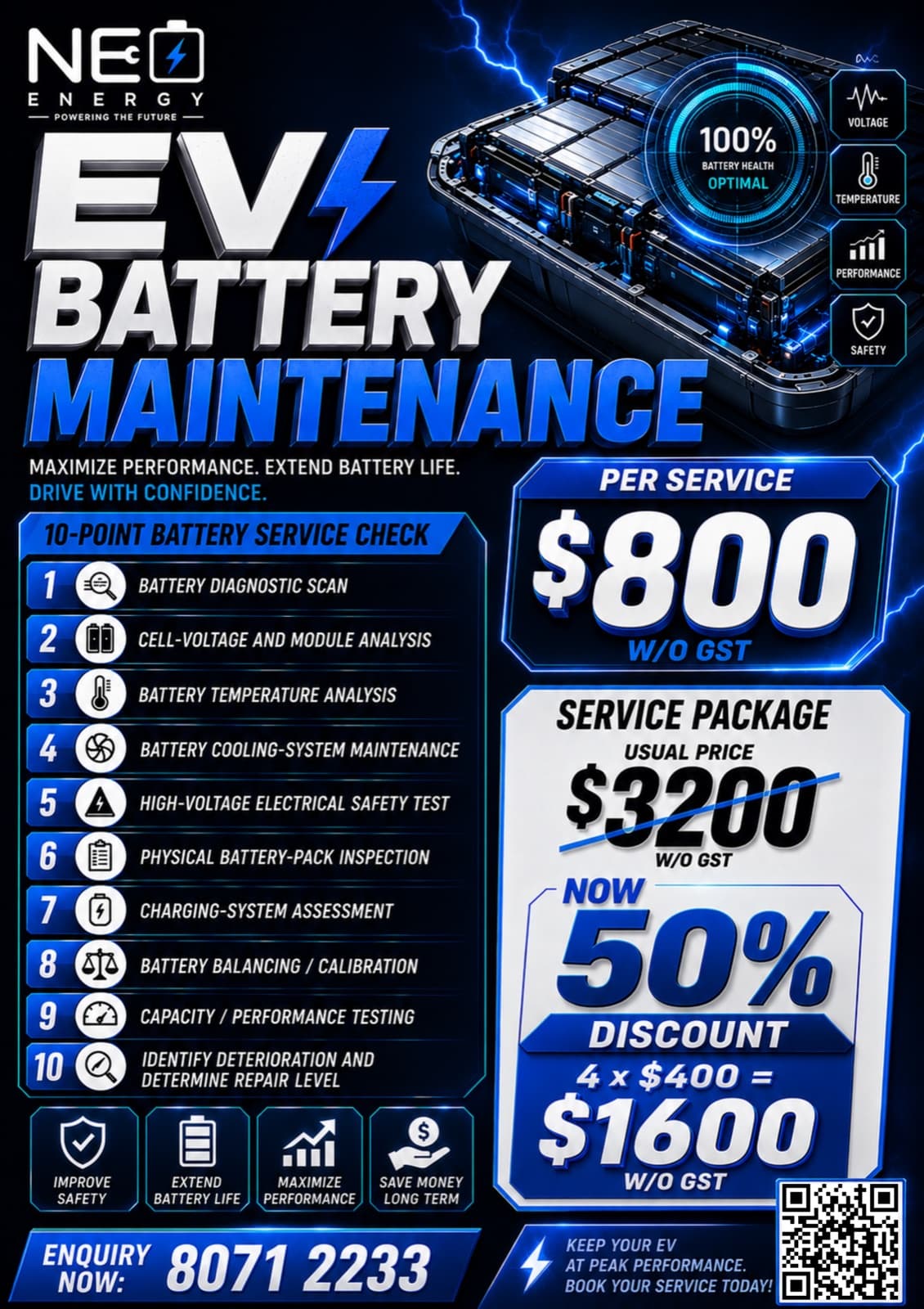 EV Battery Maintenance Package